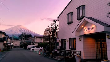 Front of property – evening/night