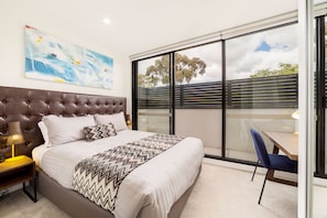 Two Bedroom Family Apartment | 1 bedroom, premium bedding, desk, soundproofing