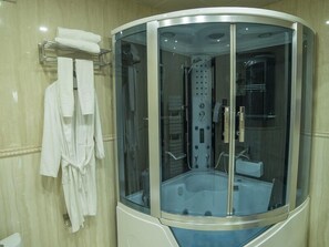 Suite | Bathroom shower - Hôtel Errafie (El Khroub)