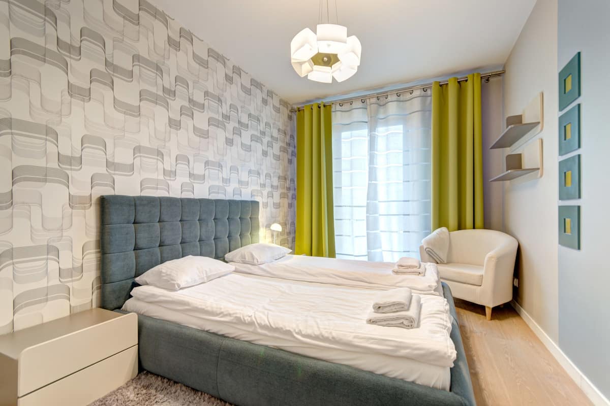 Premium bedding, individually decorated, individually furnished