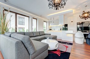 Living area - Dom & House - Apartments Szafarnia (Gdansk)