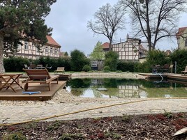 Blick auf den Garten