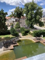 Deluxe-Apartment, 2 Schlafzimmer (Soleil) | Vistas del balcón