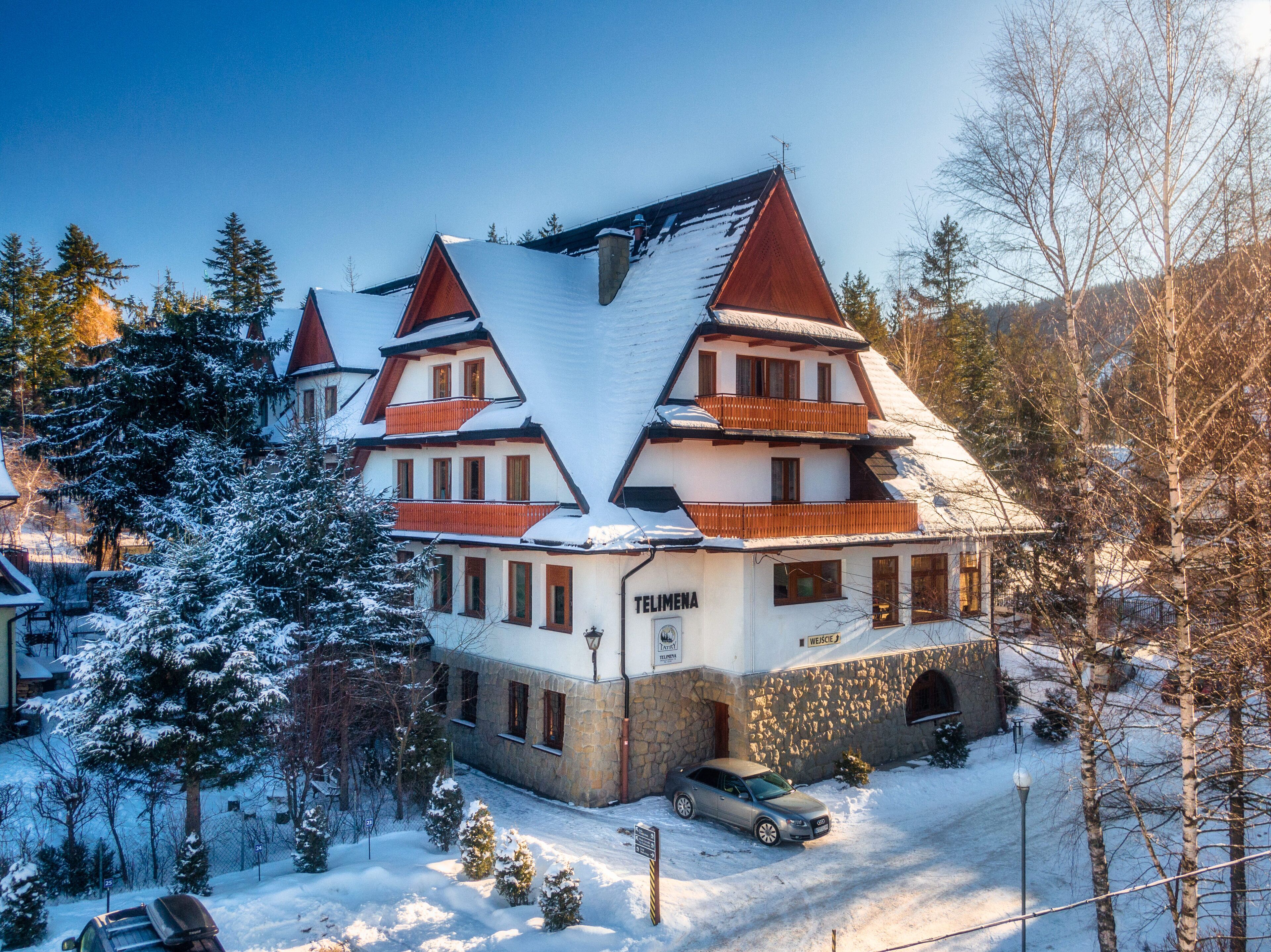 Voorkant van accommodatie