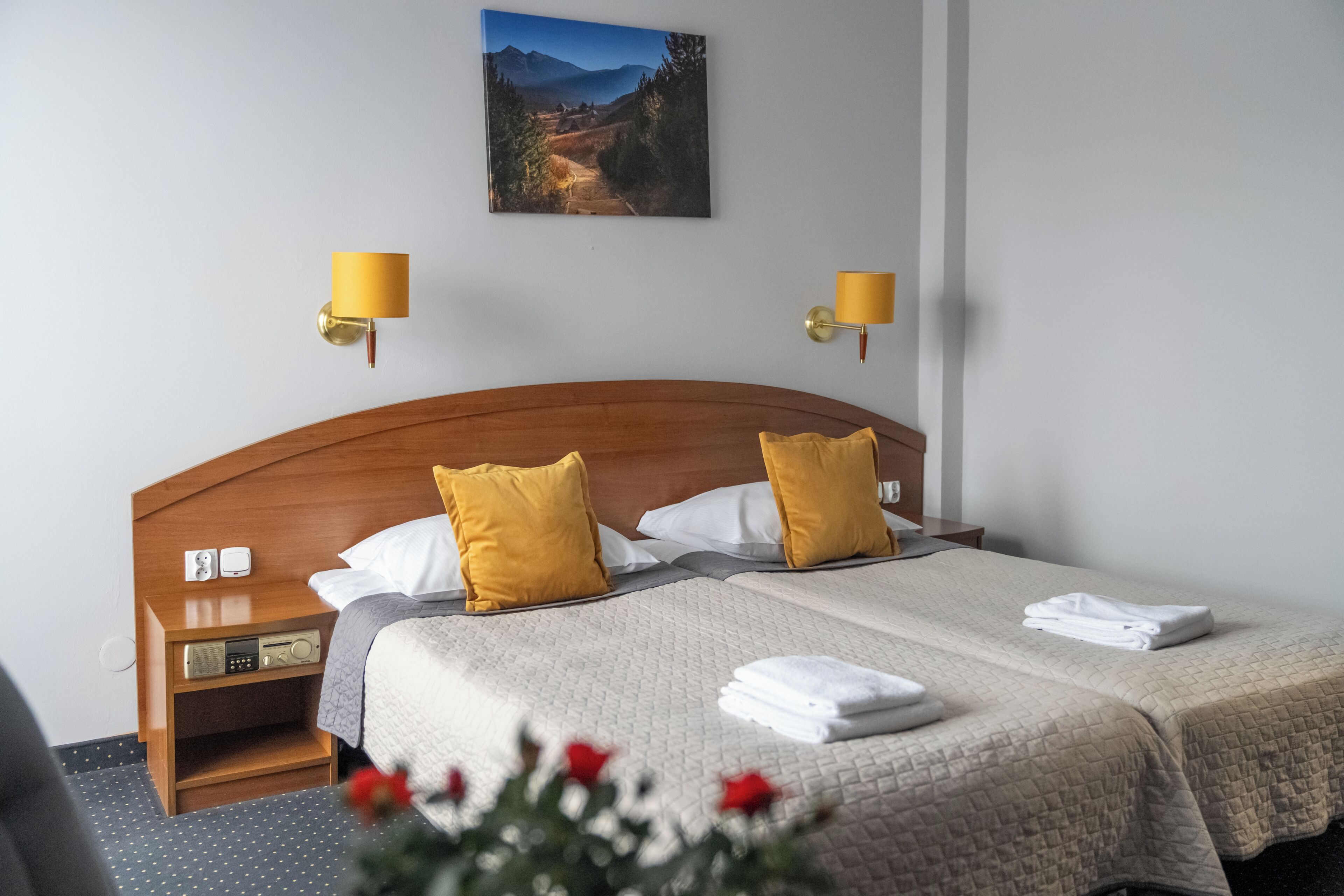 Chambre avec lits jumeaux