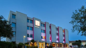 Voorkant van accommodatie