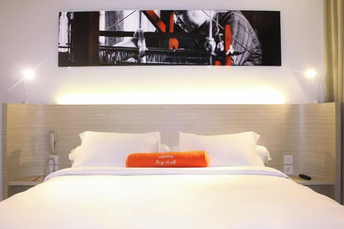 Ropa de cama de alta calidad y minibar