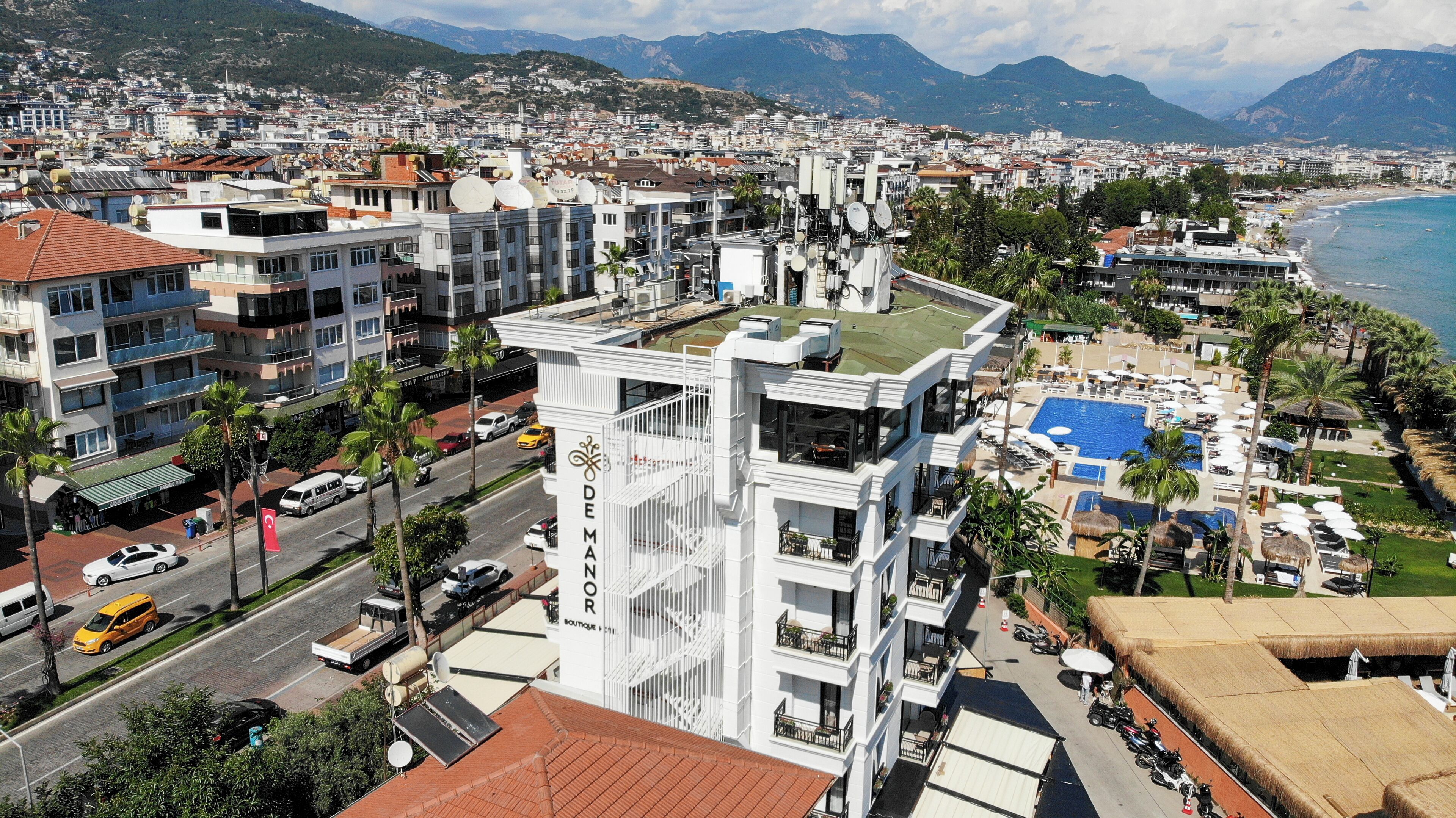 Fassade der Unterkunft