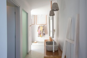 Grand-Suite, 1 Schlafzimmer, Whirlpool, Meerblick | Badezimmer
