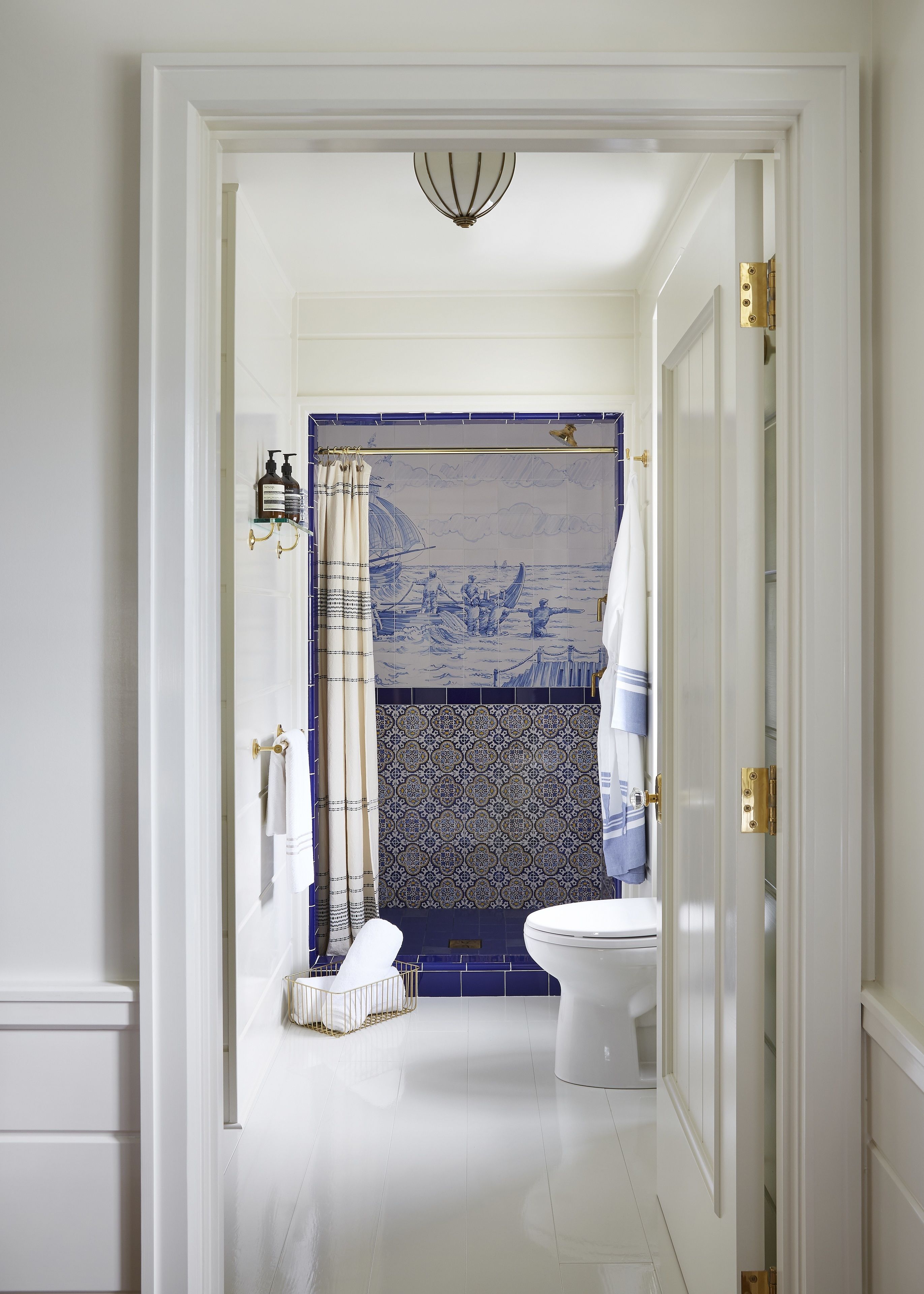 deluxe room, 1 queen bed | bathroom | shower, designer toiletries, hair dryer, bathrobes