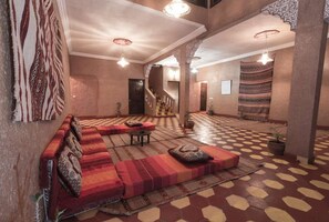 Living area - Kasbah Valentine (Aït Benhaddou)