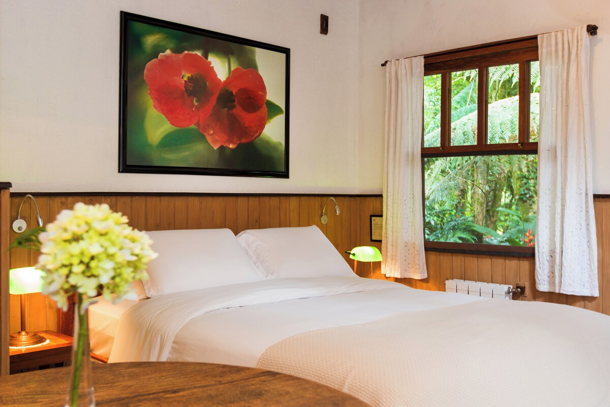 Bungalow – deluxe, massasjebadekar | Sengetøy av topp kvalitet, minibar, blendingsgardiner og lydisolert