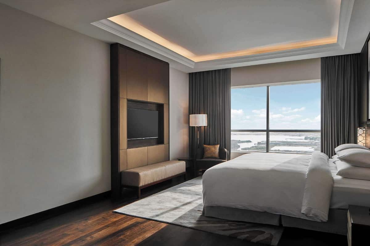 king presidential suite | premium bedding, minibar, in-room safe, individually decorated