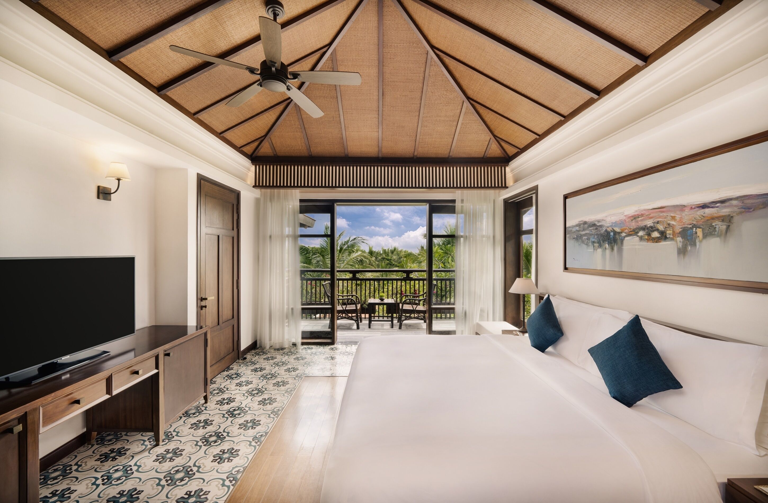 Three-Bedroom Hilltop Pool Villa | View from room