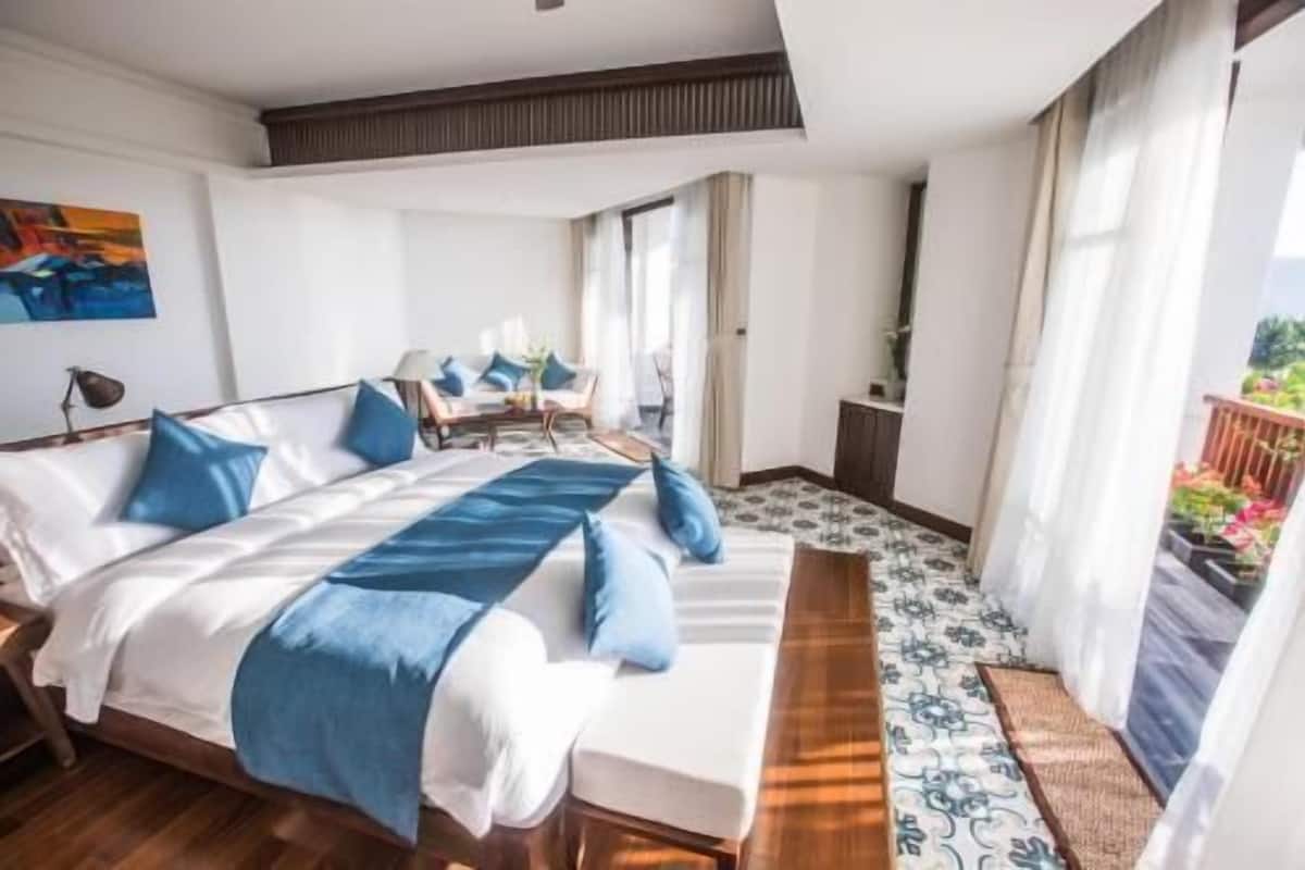 1 Schlafzimmer, hochwertige Bettwaren, Minibar, Zimmersafe