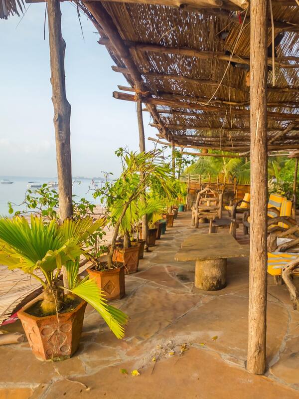 On the beach, white sand, sun-loungers, beach umbrellas