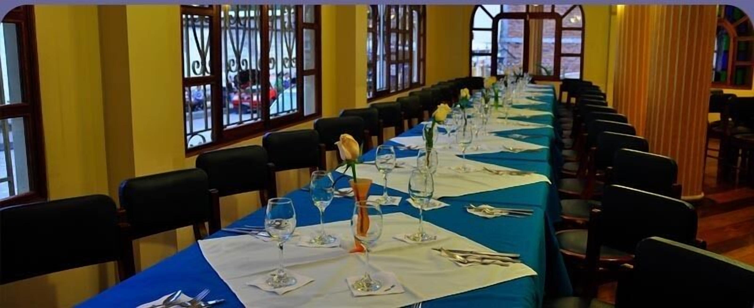 lunch and dinner served, local cuisine