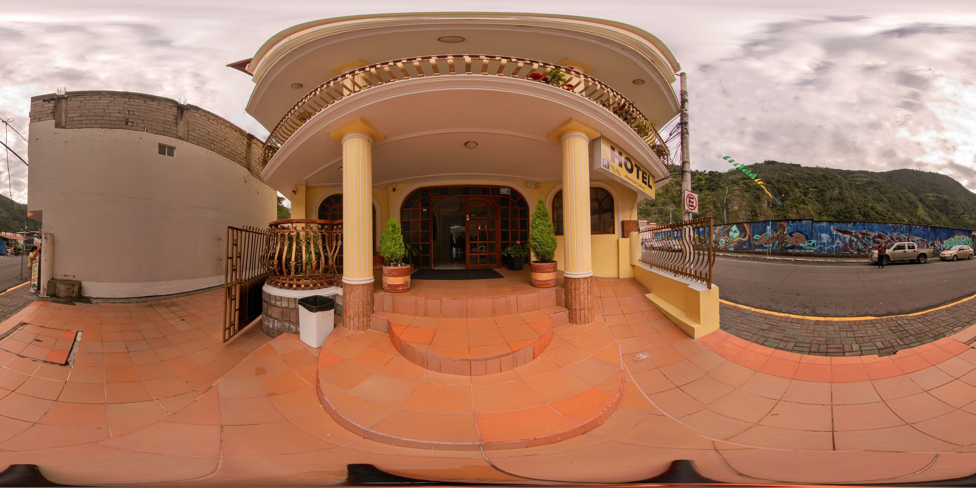 Fachada del alojamiento