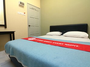 Värdeförvaringsskåp på rummet, skrivbord och gratis wi-fi