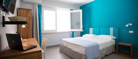 Minibar, in-room safe, desk, free WiFi