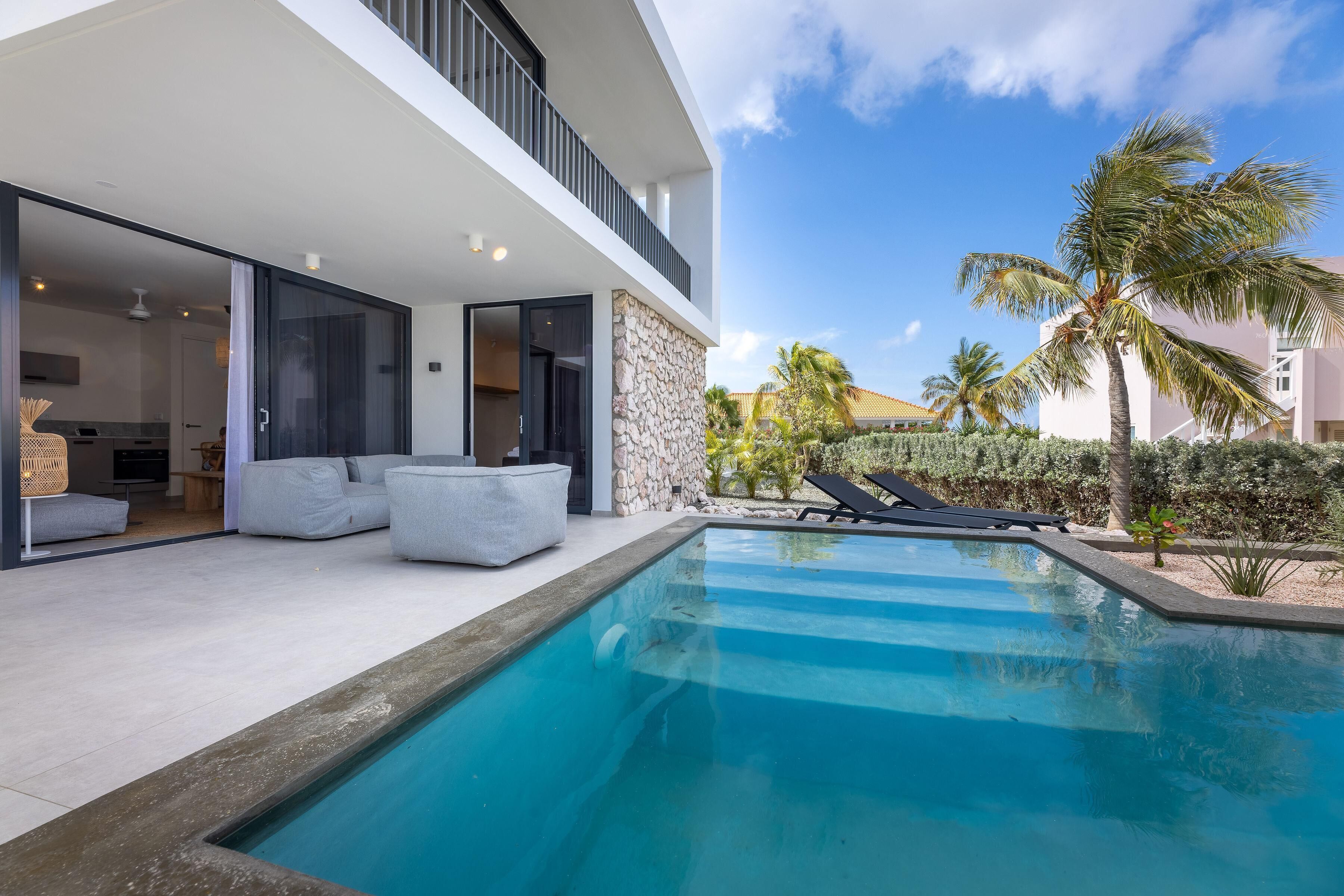 premium villa, 3 bedrooms, private pool | 1 bedroom, premium bedding, in-room safe, laptop workspace