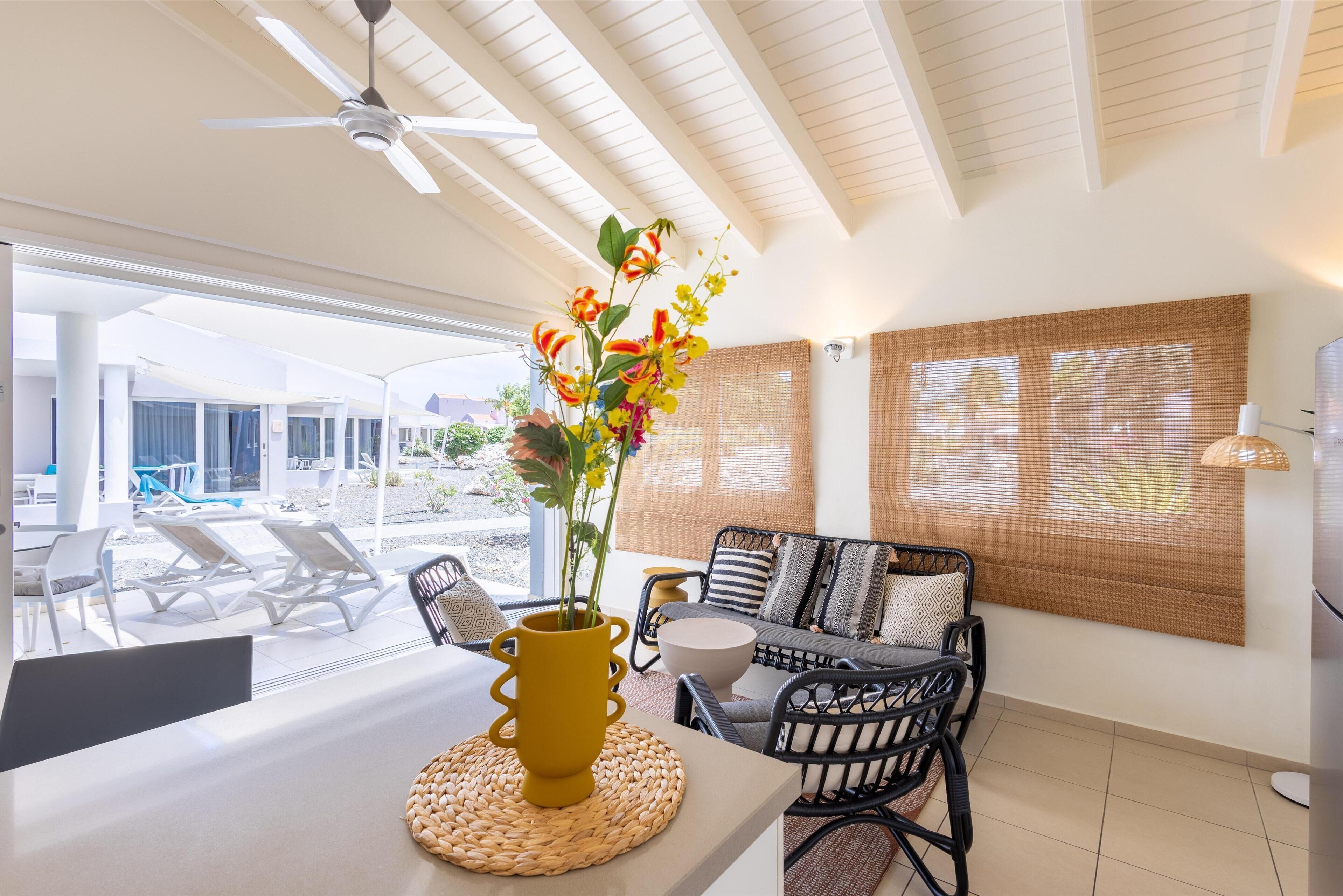 superior apartment, 2 bedrooms, garden view | 1 bedroom, premium bedding, in-room safe, laptop workspace