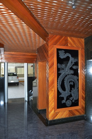 Interior entrance
