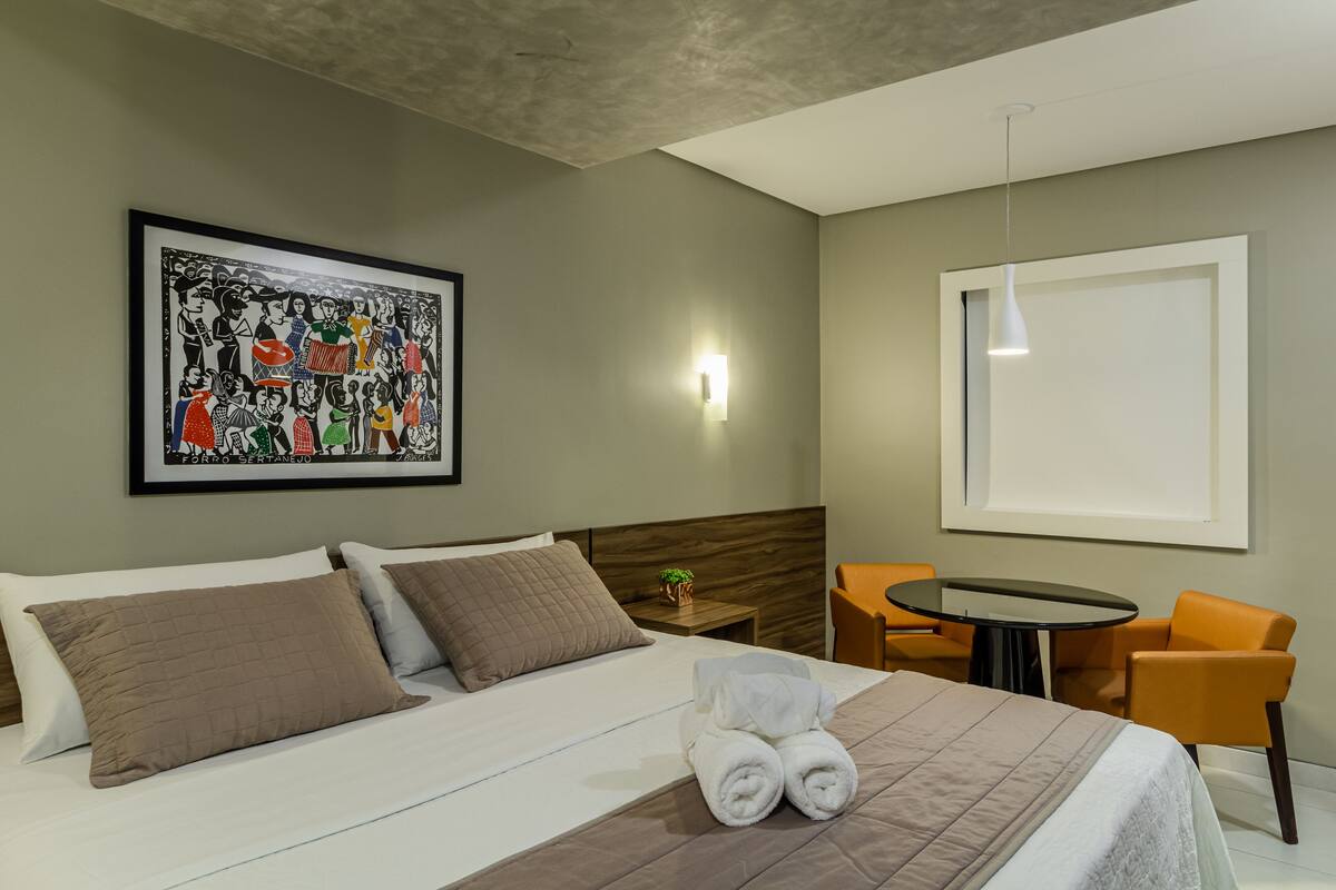 Luxury Double Room | Minibar, in-room safe, desk, blackout curtains