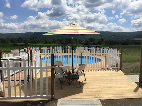 Seasonal outdoor pool