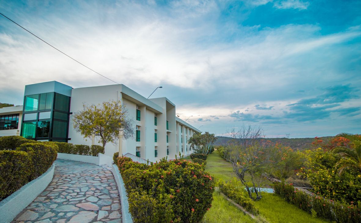 Façade de l’hébergement