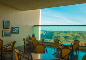 Vue depuis l’hébergement