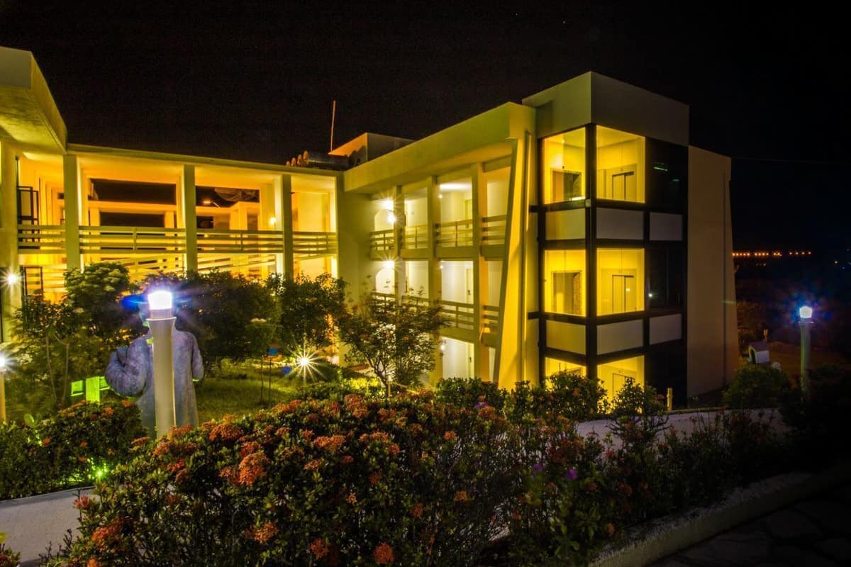 front of property – evening/night