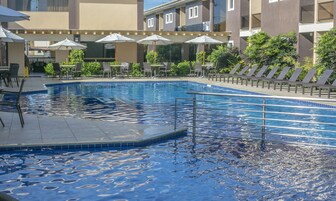 2 outdoor pools, sun loungers