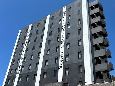Exterior. Green Rich Hotel Hamada Ekimae Artificial Hot Spring Futamata Yunohana