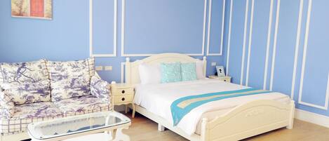 Deluxe Double Room, 1 Bedroom, Bathtub | Blackout drapes, free WiFi, bed sheets