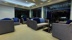 Sitteområde i lobbyen