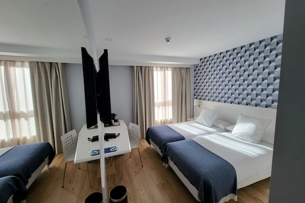 Superior Double Room | Desk, laptop workspace, blackout drapes, iron/ironing board