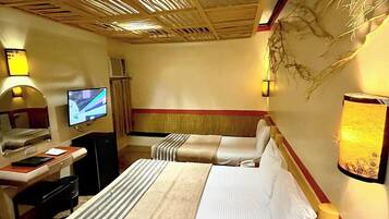 Standard Family Room | Minibar, laptop workspace, free WiFi