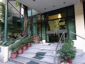 Entrada al alojamiento