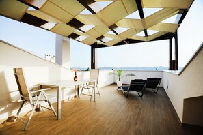 Studio - terrass - havsutsikt | Balkong