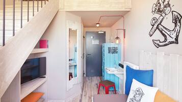 Loft, Meerblick | Schreibtisch, kostenloses WLAN, Bettwäsche