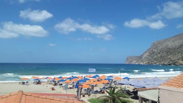 Studio, en front de plage | Vue sur la plage/l’océan