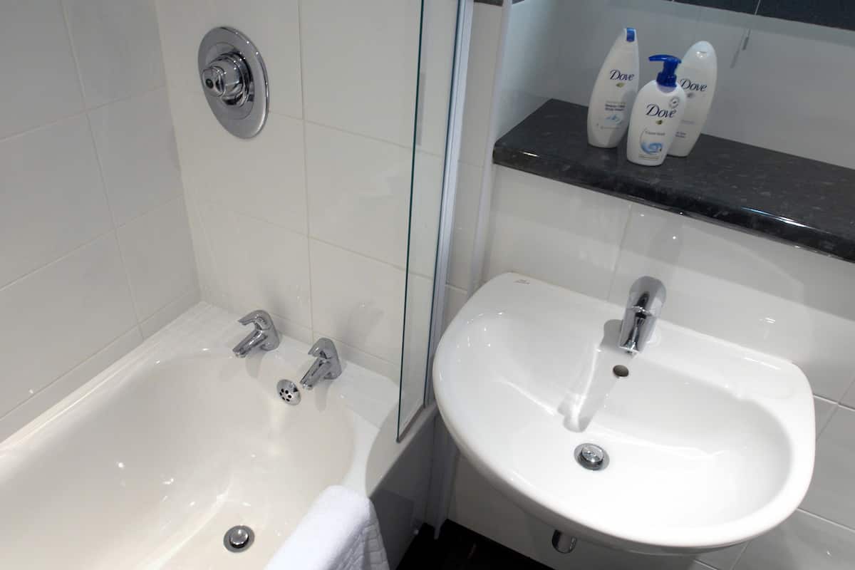 standard double room, 1 bedroom | bathroom | combined shower/bathtub, free toiletries, hair dryer, towels