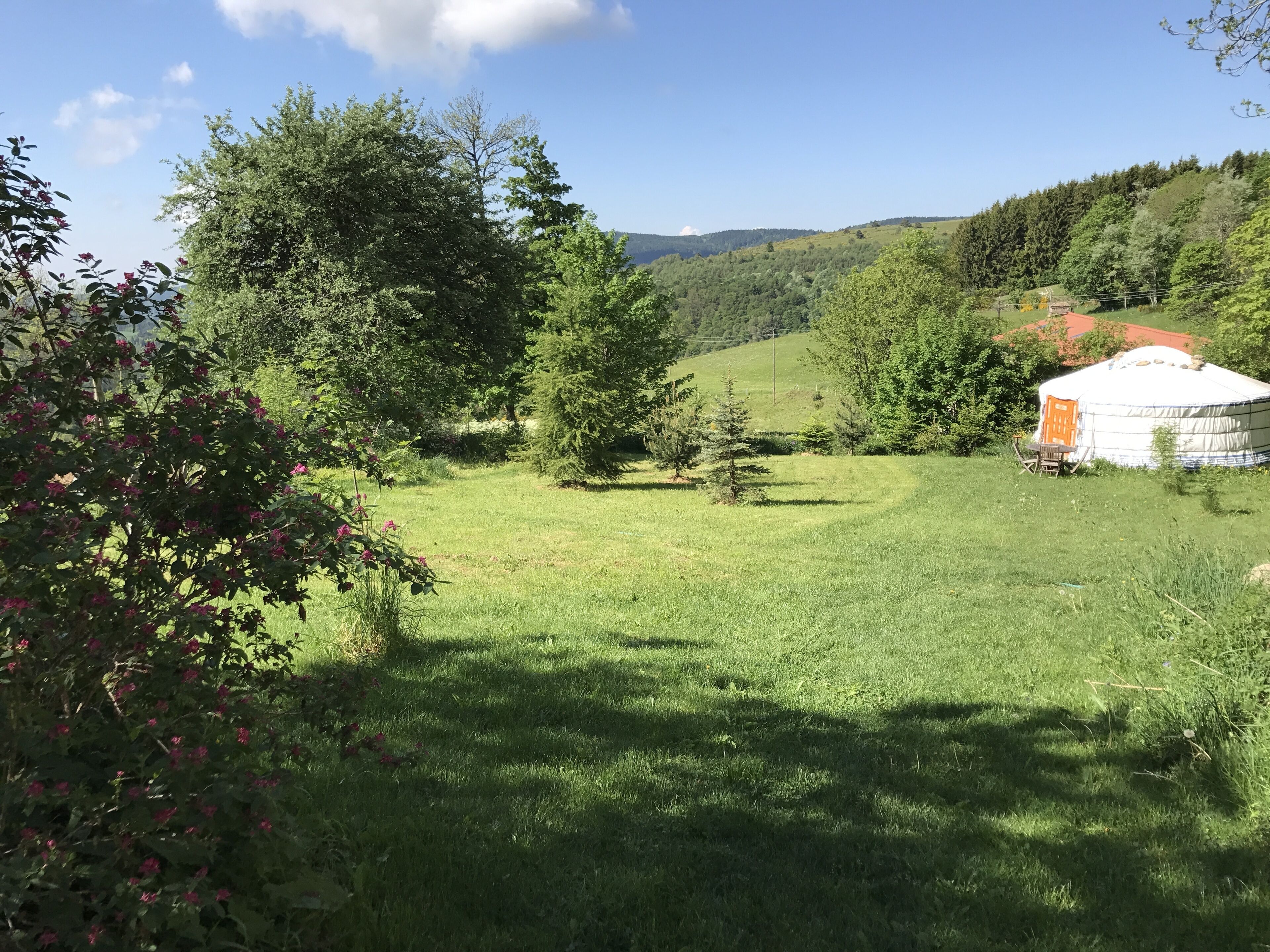 Vue depuis l’hébergement