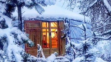 Tente Supérieure, salle de bains privée, vue montagne | Vue depuis l’hébergement