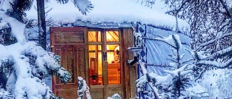 Tenda Superior, bagno privato, vista montagna | Vista dalla struttura