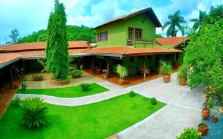 Majoituspaikan julkisivu