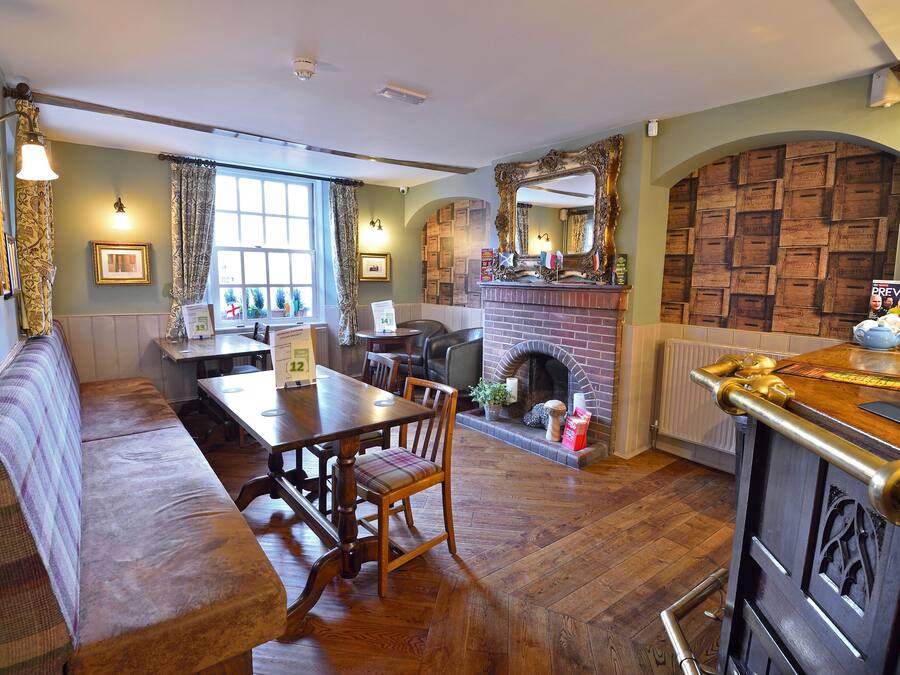 Een flatscreentelevisie