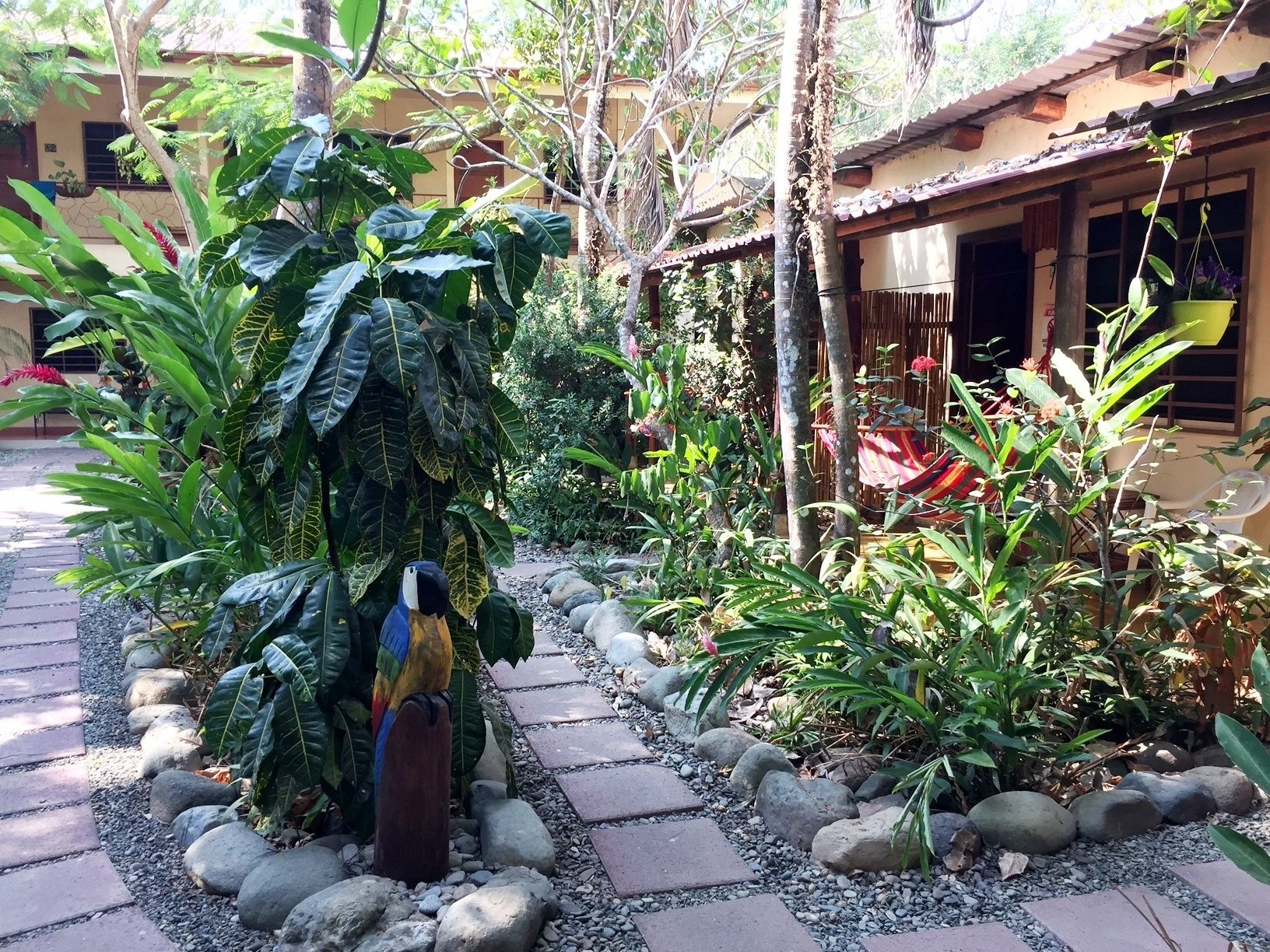 Cabaña clásica, vista al jardín, en el área del jardín | Vista al jardín