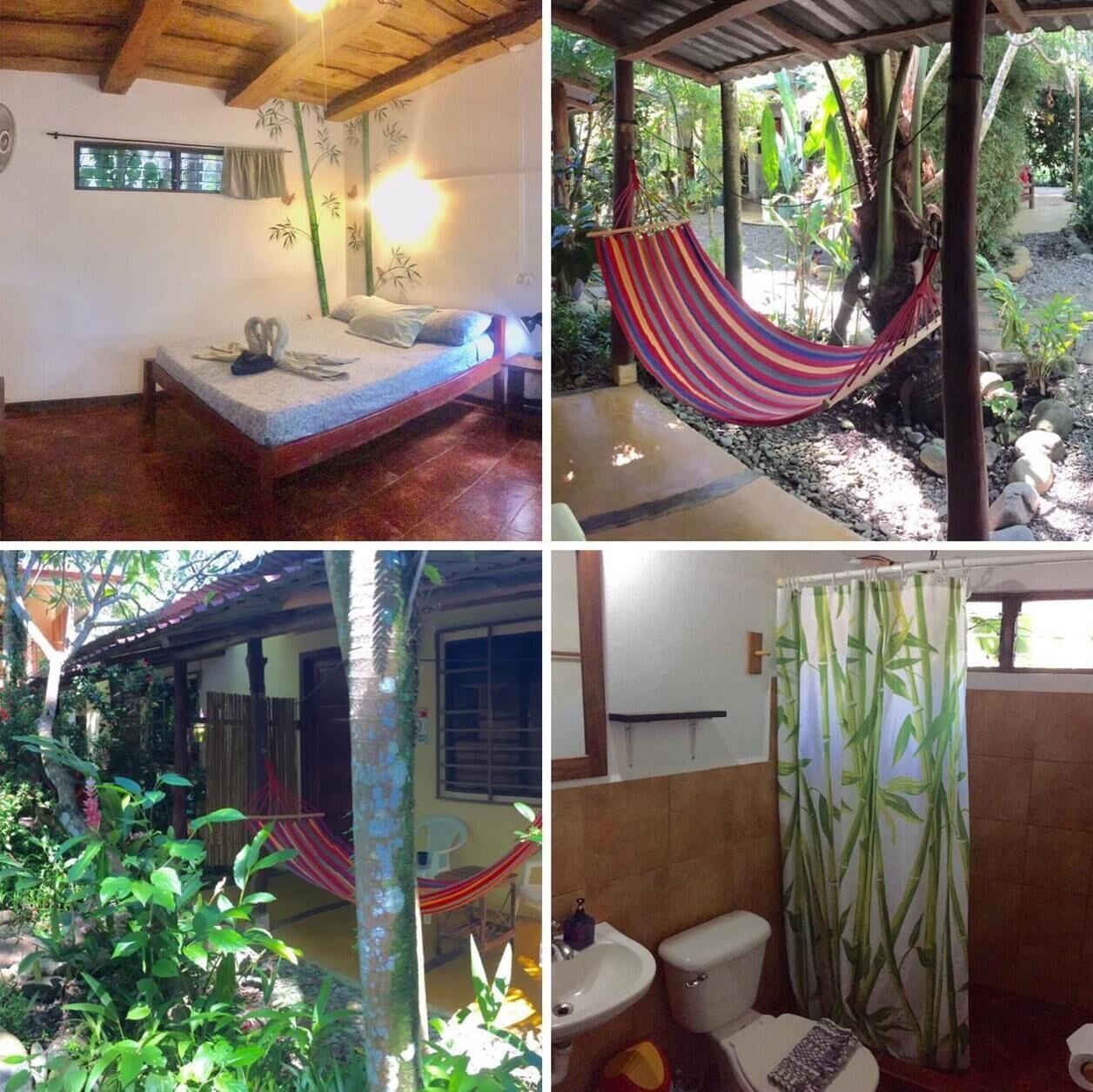 classic cabin, garden view, garden area | bathroom | shower, towels